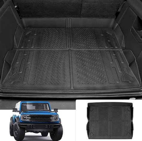 Amazon Ousuwo Fit For Ford Bronco Cargo Liner Rear Trunk