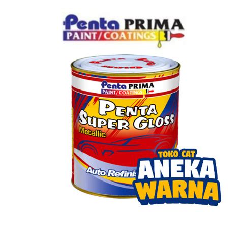 Jual Cat Penta Super Gloss Nc Metalik Cc Kg Polaris Silver