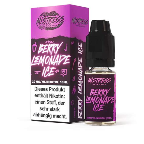 Berry Lemonade Ice Nikotinsalz Liquid Mistress Vape Juice