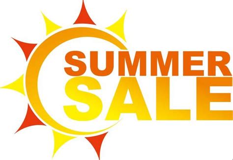 Summer Sale Logo Design Vector Free Download