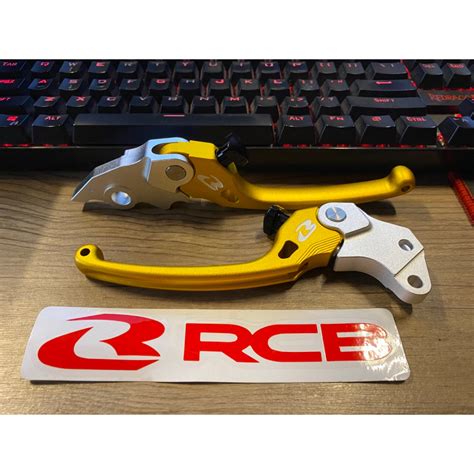 Rcb Alloy Brake Lever S For Click V Plug N Play Shopee