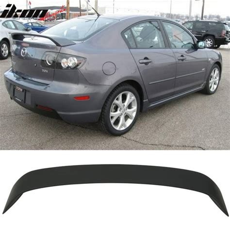 Compatible With 03 09 Mazda 3 Mazda3 4door Sedan Rear Trunk Spoiler