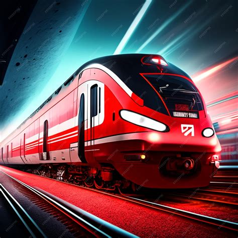 Premium AI Image | The Train