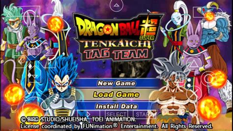 Dragon Ball Super Tenkaichi Tag Team Survival Universe Mod Psp