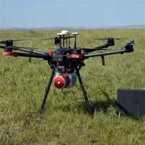 A Unmanned Aerial Vehicle UAV Flight Lines And B Light Detection