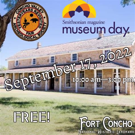 Concho Valley Archeology Fair – Fort Concho