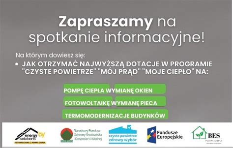 Zapraszamy Na Spotkanie Informacyjne