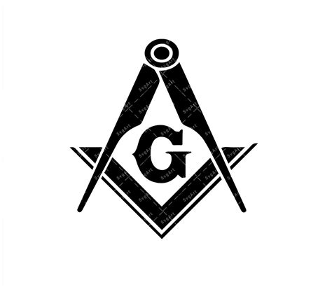 Freemason Symbol SVG, PNG, PDF, Masonic Square And Compass, 57% OFF