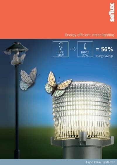 Energy Efficient Street Lighting Selux