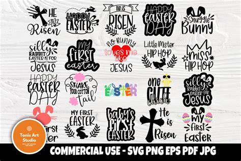 Easter SVG, Easter Bundle, Easter Cut Files, Easter Signs