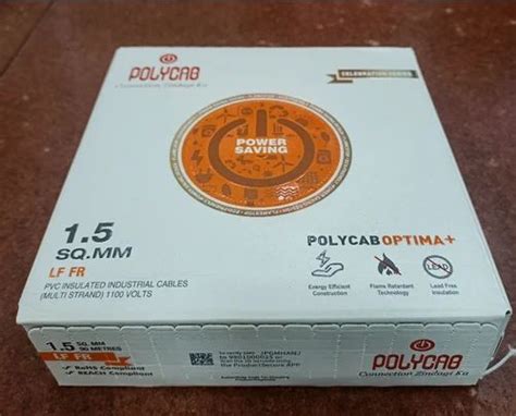 Polycab Optima Plus Power Saving Lffr Electric House Wire Wire Size 1