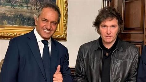 Daniel Scioli Defender El Presupuesto De Javier Milei Cu Les