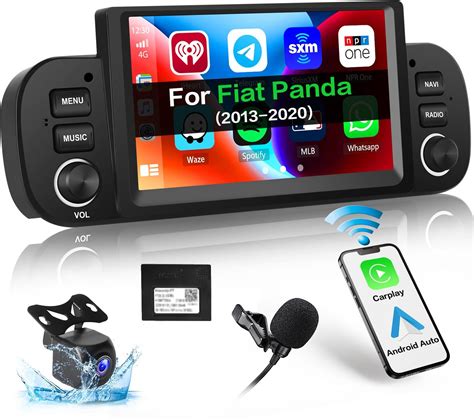 Hikity 1G 32G Android 13 Autoradio Carplay Per Fiat Panda 2013 2014