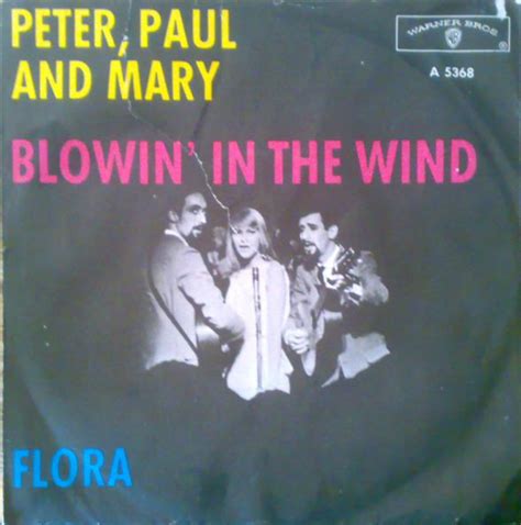 Peter Paul And Mary Blowin In The Wind 1963 Vinyl Discogs