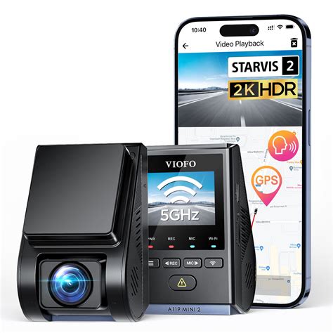 VIOFO Mini Dash Cam Front A119 Mini 2 STARVIS 2 Sensor 2K 60fps HDR