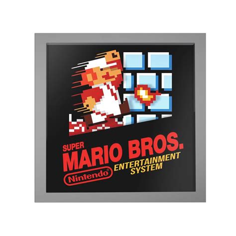 Super Mario Bros Cartridge Art Retro Games Crafts