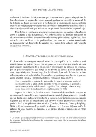 Cerebro Y Matematicas PDF