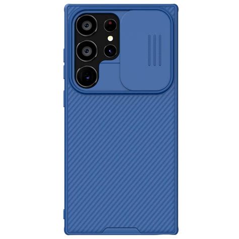 Capa Híbrida Nillkin CamShield Pro para Samsung Galaxy S24 Ultra Azul