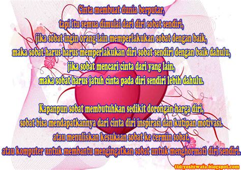 Puisi Paling Romantis Untuk Kekasih Hati Yoshiwafa Blog