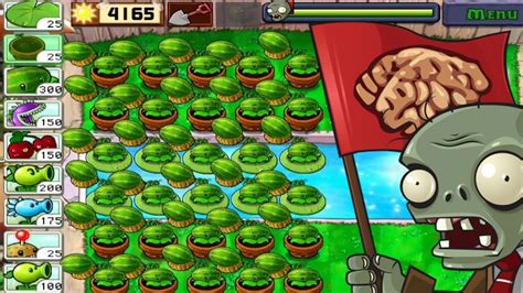 Plants Vs Zombies Last Stand Pool Flags Completed All Melons Vs