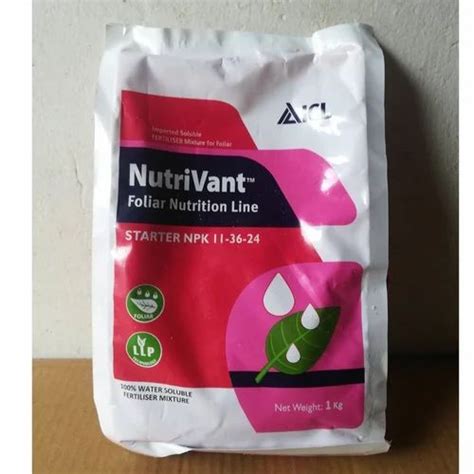 Nutrivant Starter Npk Foliar Nutrition Line Water Soluble