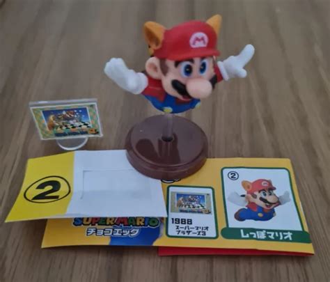 FURUTA CHOCO EGG Super Mario 35th Anniversary RACOON MARIO Figure No 2