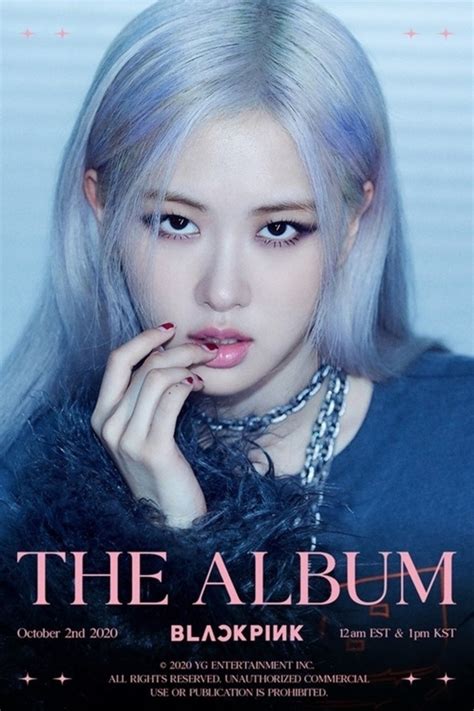 Blackpink ロゼ、1stフルアルバム「the Album」個人予告ポスターを公開…クールな眼差し Kstyle