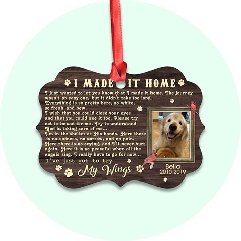 I Made It Home Poem – Memorial Gifts 4u