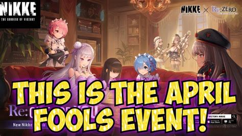 This Is The April Fools Event Which Makes More Sense Nikke Goddess