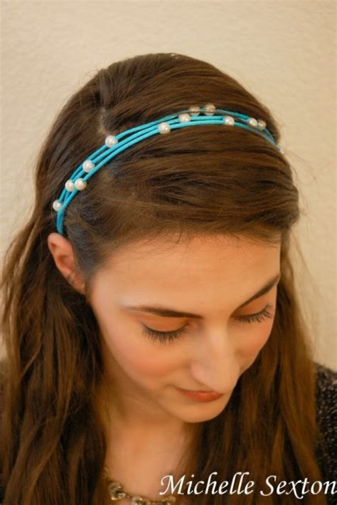 Easy Diy No Sew Headband With Pearls Styleoholic