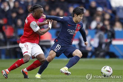 국가대표 명단 발표 앞둔 이강인 Psg 한글 유니폼 입고 풀타임 연합뉴스