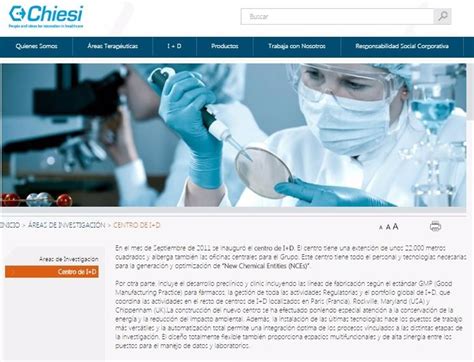 Chiesi España lanza su nueva web corporativa