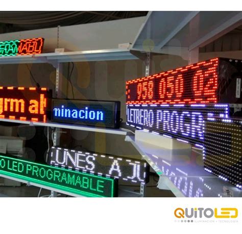 Letrero Luminoso Led Pasamensajes Programable Caracteres