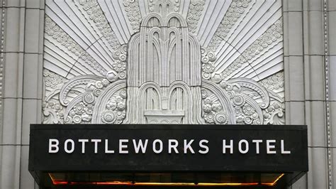 Art Deco themed Bottleworks Hotel maintains history of site and opens