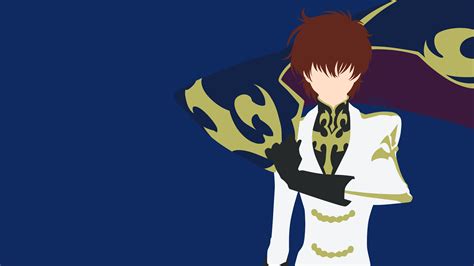 anime, Code Geass, minimalism, Kururugi Suzaku HD Wallpaper