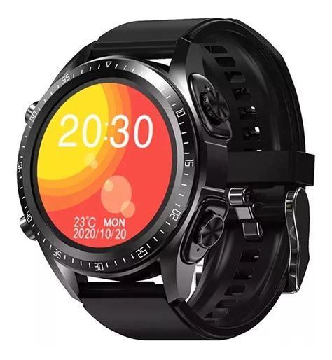 Smartwatch Fralugio Jm03 Y Audífonos Tws Color Negro Coppel