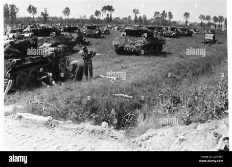 The British Army In Normandy 1944 Cromwell Tanks Of 1st Or 5th Rtr