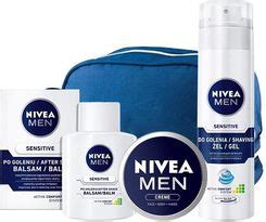 Zestaw kosmetyków dla mężczyzny Nivea Men Sensitive Do Golenia Żel