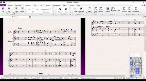 Variation Part How To Write A Theme And Variations For Violin And