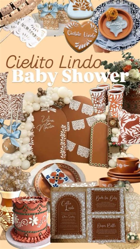 Cielito Lindo Baby Shower Invitation Editable Gender Neutral Mexican