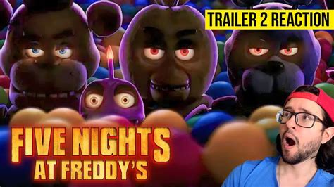 Five Nights At Freddy S Trailer React Reagindo Ao Trailer Do