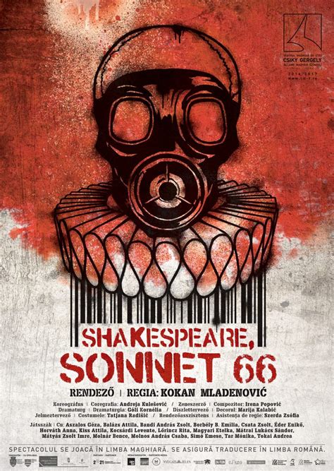 "Shakespeare, Sonnet 66", la Teatrul Maghiar de Stat din Timişoara | Yorick