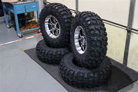 2019 And Up Yxz 1000r 30 Quadking 8 Ply Radial 14 Cobra M B Atv Tire Wheel Kit Ebay