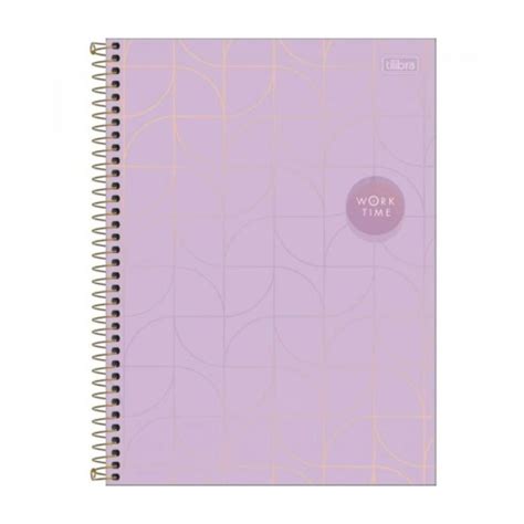 Caderno Espiral Universitario Secretaria Capa Dura 80f 303062 Tilibra