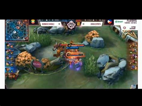 Burmese Ghouls Vs Bren Esports Game Myanmar Vs Philippines M World