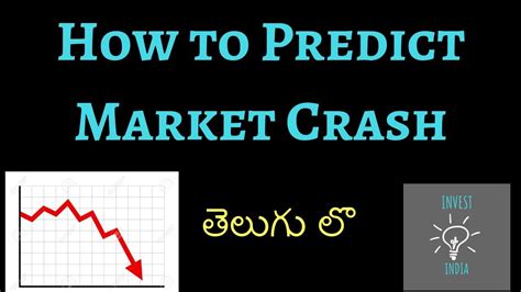 How To Predict Stock Market Crash By Using Technical Analysis తెలుగు Youtube