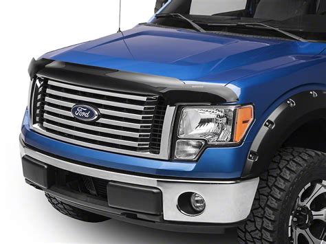 Weathertech F 150 Dark Smoke Bug And Stone Hood Deflector 50191 09 14