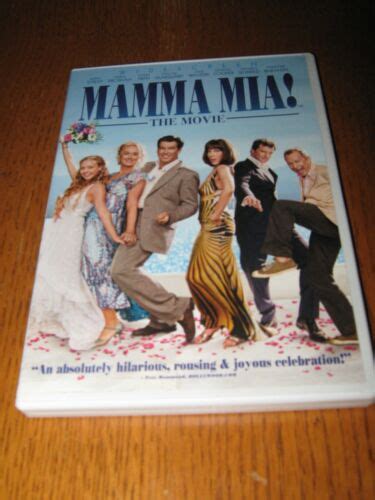 Mamma Mia The Movie Dvd 2008 Widescreen Meryl Streep Pierce Brosnan 25195015882 Ebay