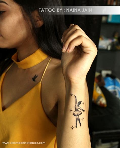 Dancing Girl Tattoo By Naina Jain Skin Machine Tattoo Studio Bhopal