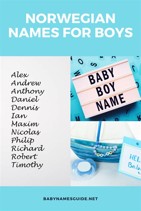 There is a trendy, classy, unique, and lovable Norwegian boy's name. Check out the names and ...